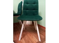 Стул на металлокаркасе Чилли горчичный / белый фото покупателя 290