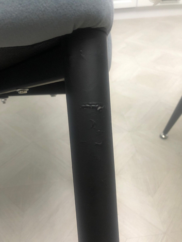 Стул на металлокаркасе Kora beige / black фото покупателя 459