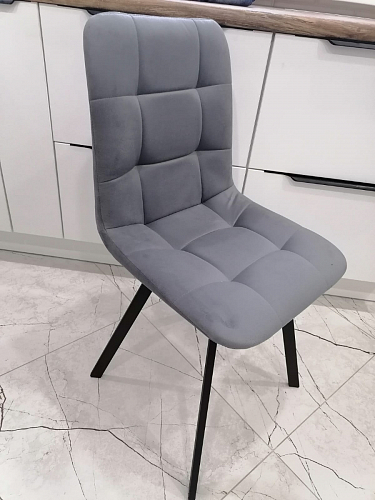 Стул Чилли 2 темно-серый  / черный фото покупателя 1316