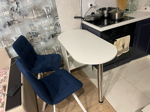 Стул Чилли 2 темно-серый  / черный фото покупателя 1199