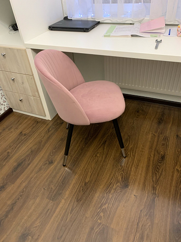 Стул на металлокаркасе Gabi-1 wine red / black фото покупателя 122