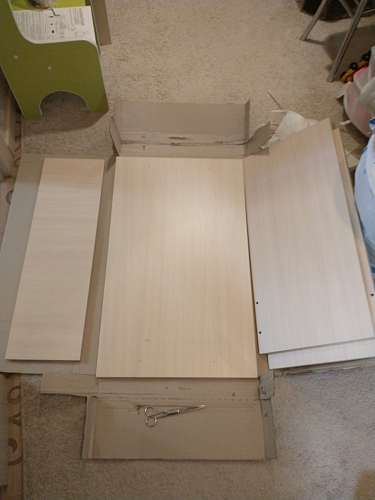 Стол письменный Kiwi белый  - Уцененный экземпляр фото покупателя 85