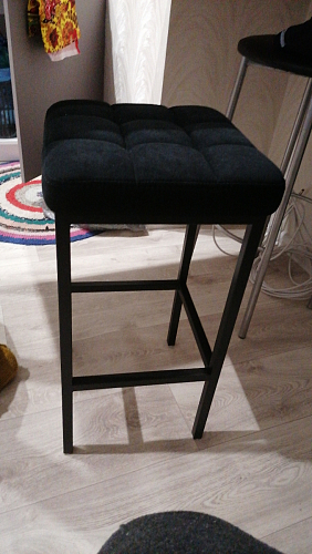 Барный стул Лофт катания лаванда / белый матовый фото покупателя 206