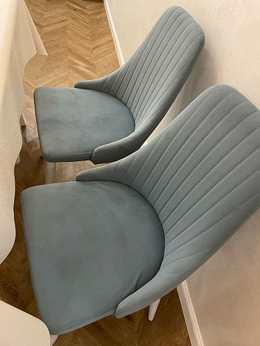 Стул на металлокаркасе Kora black / gray фото покупателя 238