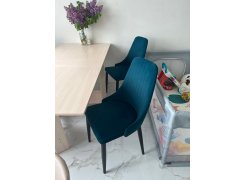 Стул на металлокаркасе Kora gray / black фото покупателя 400