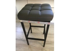 Барный стул Лофт кожзам d1 / черный матовый фото покупателя 284