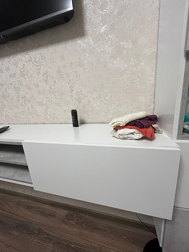 Модульная гостиная Лонгфорд комплектация 1 белый / дуб вотан фото покупателя 6