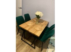 Стул на металлокаркасе Вейв светло-серый (hl 63) / 10К черный каркас фото покупателя 315