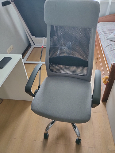 Компьютерное кресло Profit серое / черное фото покупателя 7