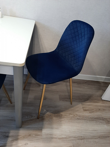 Стул на металлокаркасе Dabl 01 champagne / gold фото покупателя 138