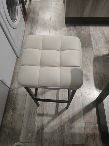 Барный стул Лофт ткань канди грей / черный матовый фото покупателя 120