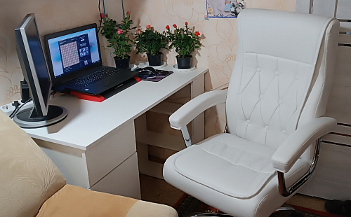 Компьютерное кресло Class white фото покупателя 19