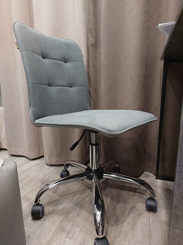 Компьютерное кресло One флок серый 29 фото покупателя 102