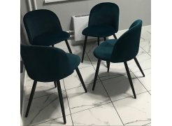 Стул на металлокаркасе Gabi gray / black фото покупателя 797