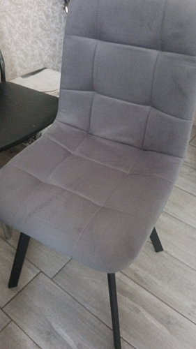 Комплект стульев Чилли 2 шт бежевый / черный фото покупателя 488