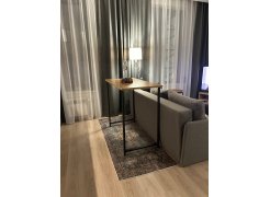 Барная стойка Дилан Лофт 120х60х90 бетон фото покупателя 89