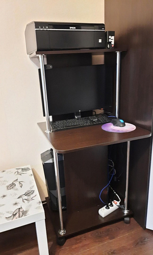 Компьютерный стол КСТ-12 венге фото покупателя 27