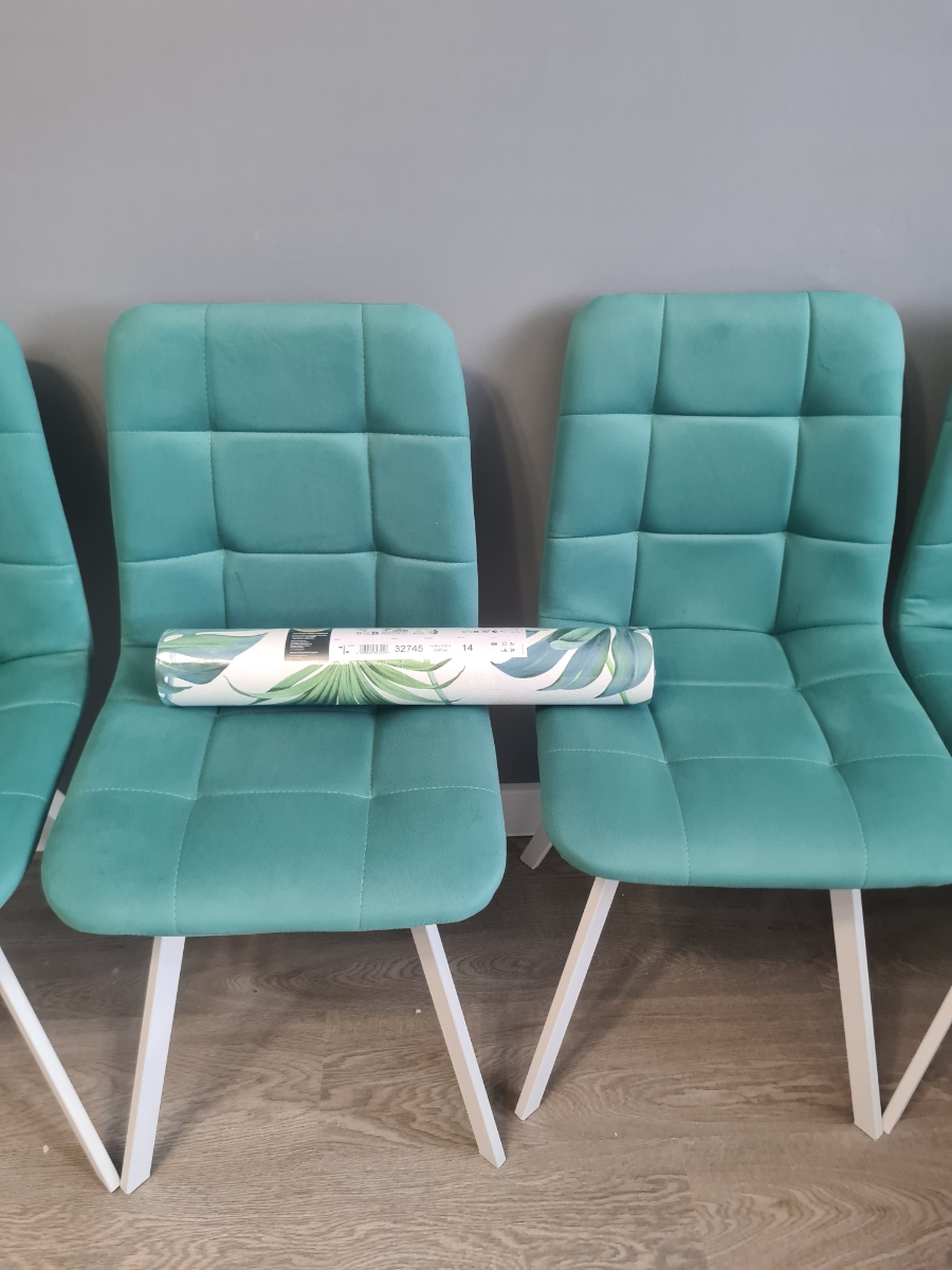 Комплект стульев Чилли 2 шт бежевый / черный фото покупателя 569