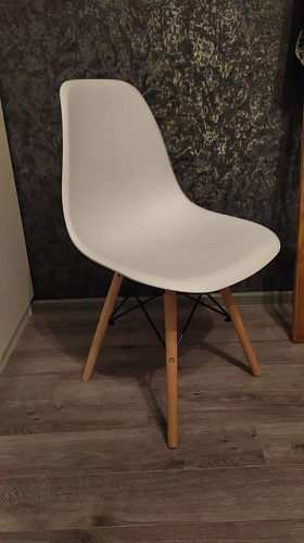 Пластиковый стул Eames PC-015 серый фото покупателя 393