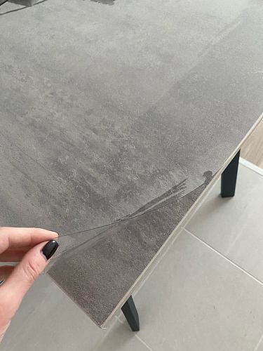 Стол Тринити Лофт 120 32 мм дуб галифакс табако / черный матовый фото покупателя 242