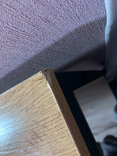 Письменный стол Леон Лофт черный матовый / дуб вотан фото покупателя 183