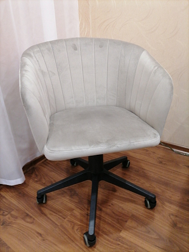 Компьютерное кресло Тибо 01 светло-коричневый / черный фото покупателя 120