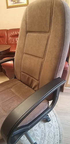 Компьютерное кресло СН747 бежевое фото покупателя 11