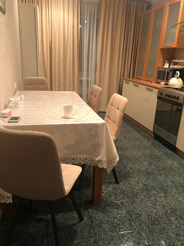 Стул на металлокаркасе Чилли зеленый / черный фото покупателя 1043