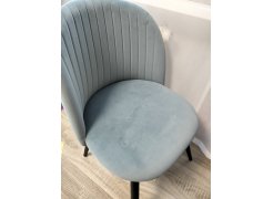 Стул на металлокаркасе Gabi 1 gray / black фото покупателя 767