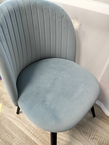 Стул на металлокаркасе Gabi 1 light purple / black фото покупателя 767