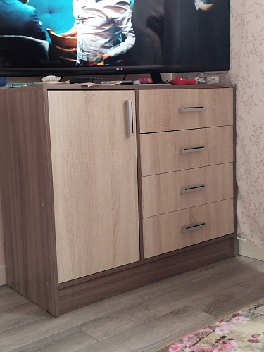 Комод Катрин 6 венге / дуб молочный фото покупателя 4