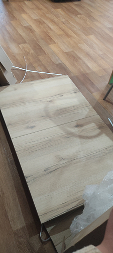 Деревянный стол Лота Лофт 120x75 дуб крафт табачный / черный матовый фото покупателя 931