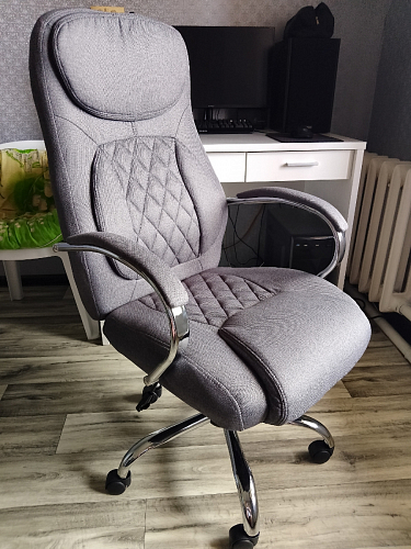 Компьютерное кресло Tron white фото покупателя 11