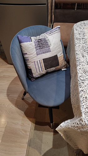 Стул на металлокаркасе Gabi 1 light purple / black фото покупателя 281