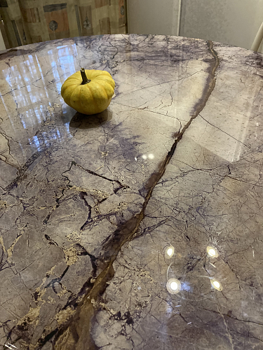 Стеклянный стол Анселм леонардо / черный фото покупателя 2