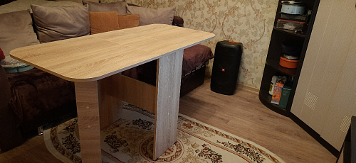 Стол-книжка Мечта дуб сонома  - Уцененный экземпляр фото покупателя 2