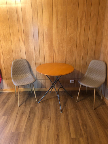 Стул на металлокаркасе Capri голубой фото покупателя 115