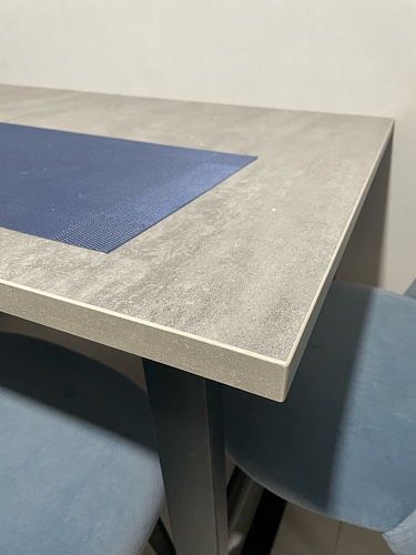 Стол раскладной Лота Лофт 120 25 мм юта / черный матовый фото покупателя 629