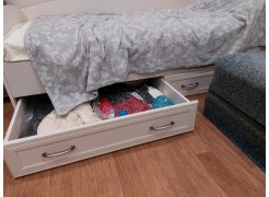 Односпальная кровать Колибри 80 х 190 см бодега фото покупателя 15