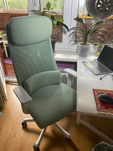 Компьютерное кресло Salta gray / white фото покупателя 13