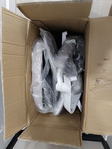 Компьютерное кресло Konfi dark gray / pink / white фото покупателя 180