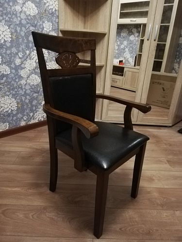 Кресло Luiza dirty oak / dark brown фото покупателя 28