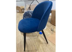 Стул на металлокаркасе Gabi 1 бежевый / черный с серебряными наконечниками фото покупателя 368