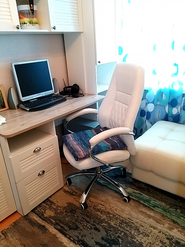 Компьютерное кресло Aragon белое фото покупателя 171