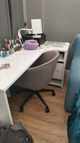 Компьютерное кресло Тибо сиреневый фото покупателя 158