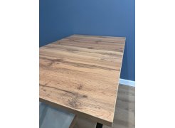 Деревянный стол Лота Лофт 120(160)х75 черный матовый / бетон светлый фото покупателя 727