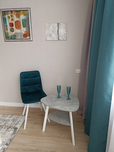 Стул на металлокаркасе Чилли зеленый / черный фото покупателя 1088