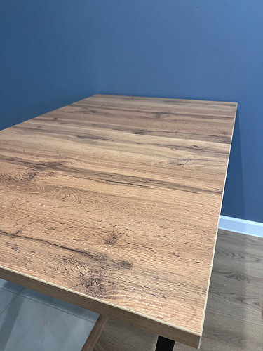 Стол раскладной Лота Лофт 120 25 мм юта / черный матовый фото покупателя 727