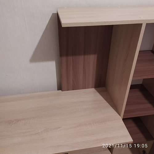 Письменный стол Квартет-6 белый фото покупателя 32