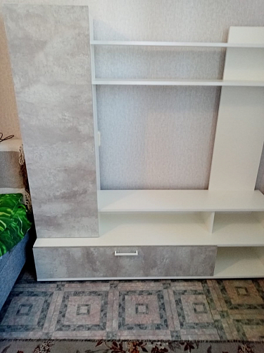 Готовая гостиная Jimenez дуб венге / белый глянец фото покупателя 7